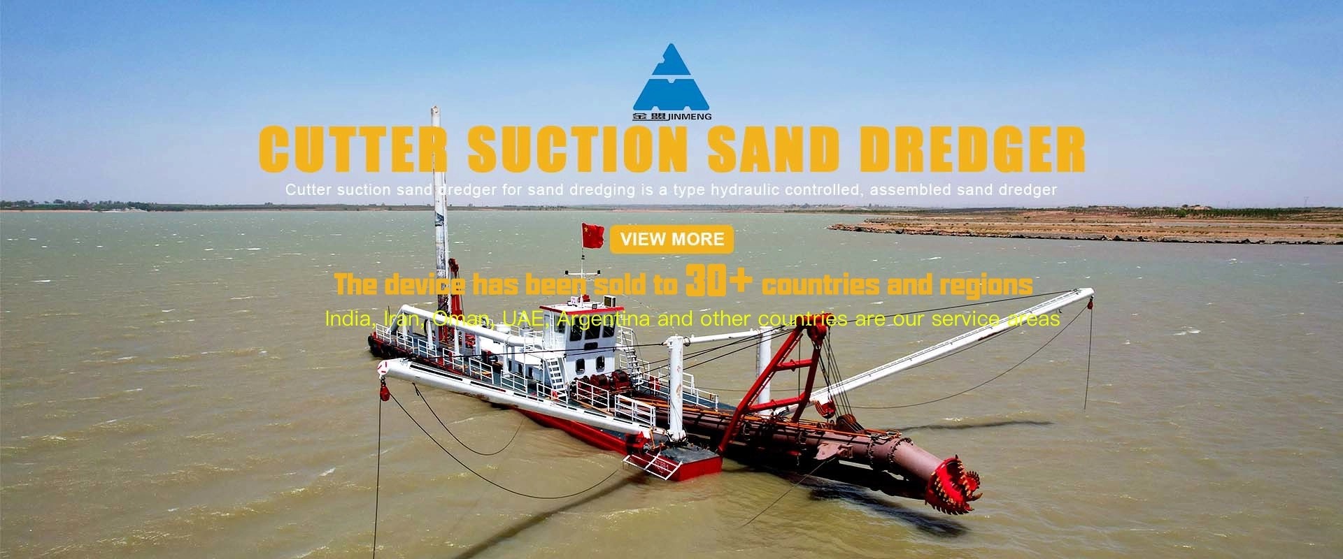 kwaliteit Cutter SUCTION DREDGER fabriek