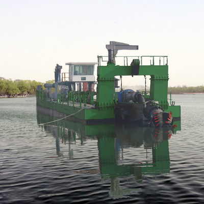 Depth 25m Sand Dredger Equipped With 895KW Auxiliary Engine For Harbor Maintenance