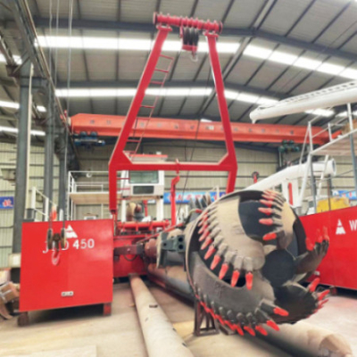 Sand Extraction River Cutter Head Dredger / Sand Dredging Boat 500m3/H