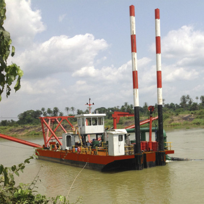 2500m3 18inch Cutter Head Suction Dredge River Sea Dredger Boat