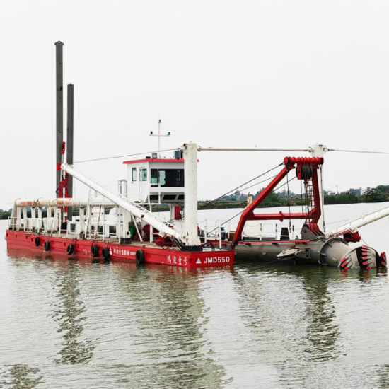 Hydraulic Cutter Head River Dredging Equipment PLC And Remote Control System