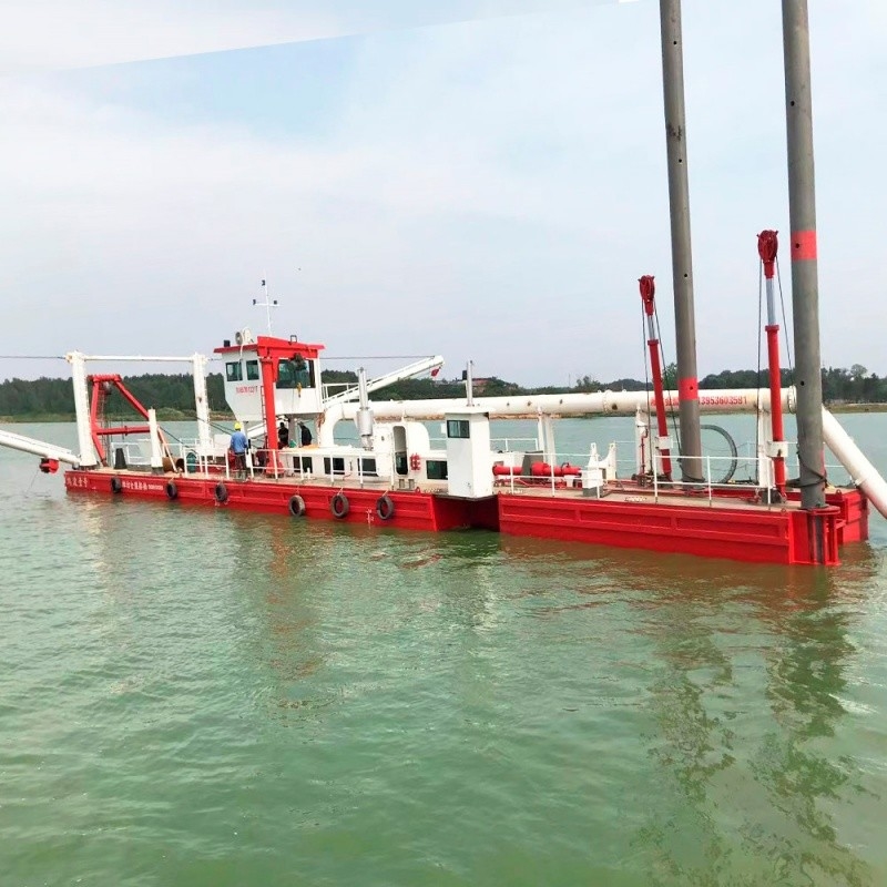 550mm Discharge Pipe Hydraulic River Dredger With Efficient Auto Depth Control System