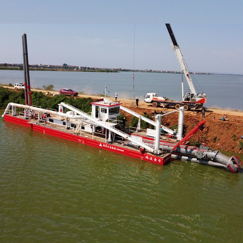 Custom Made Cutter Suction Dredger Ship 4000m3/H Long Working Life