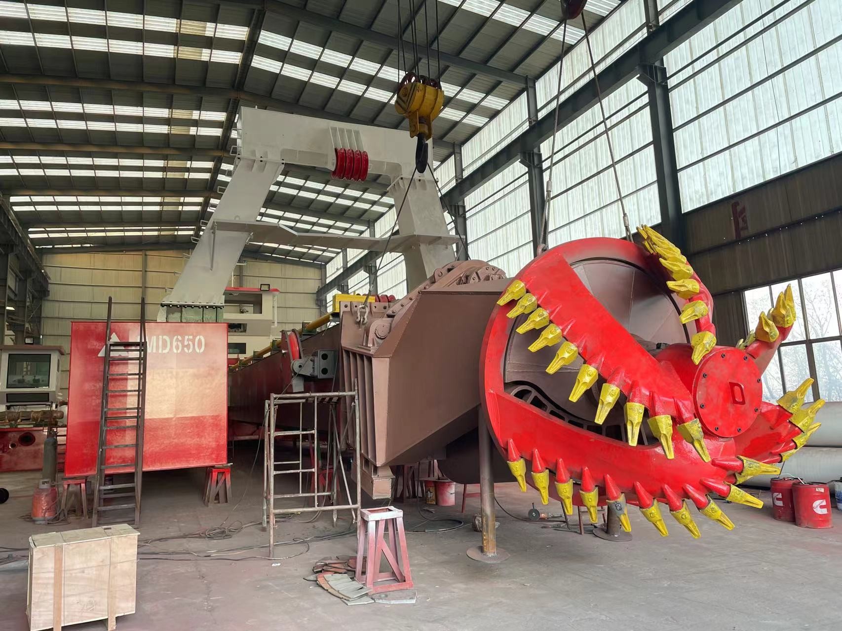 1000m3/H Rexroth Hydraulic Cutter Suction Dredger Heavy Equipment