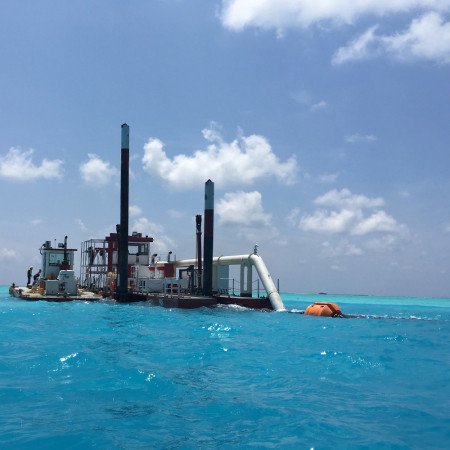 Cummins Engine Hydraulic Cutter Suction Dredger Equipment 4000m3