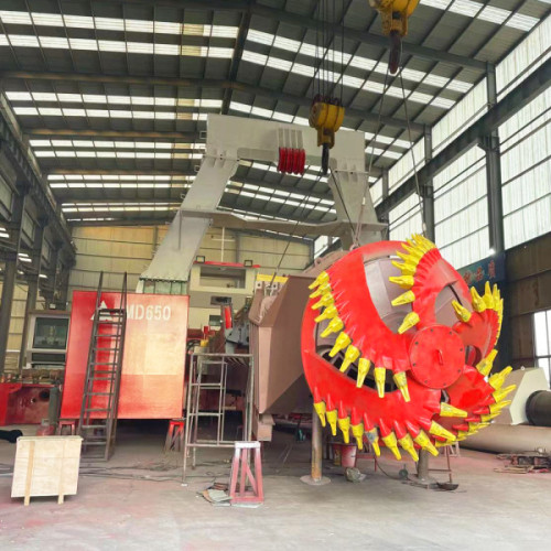 6000m3 Cutter Head Sea Cutting Suction Dredger Ship For Sand Dredging Antirust