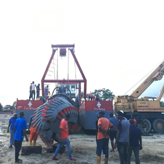 4000m3 22inch Diesel Power Suction Dredger Ship Channel / Canal Dredger