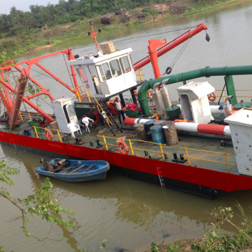 2500m3 Port River Sand Dredging Boat Cutter Head Dredger For Coastal Areas