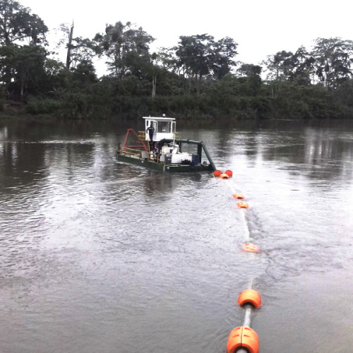 100m3/H Cutter Head Small Dredging Equipment  For Pond Mini Suction Dredge